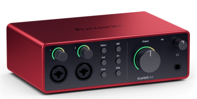 Focusrite Scarlett 4i4 Gen 4 (NEW)