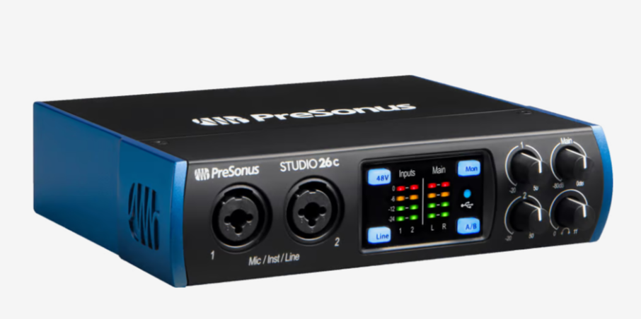 PreSonus Studio 26c (Updated Drivers)