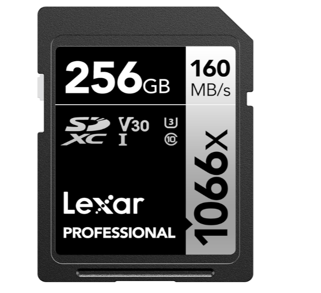 Lexar Professional 1066x UHS-I SDXC (128GB/256GB)
