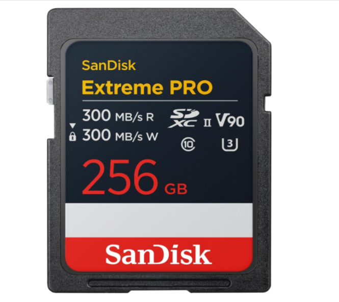 SanDisk Extreme PRO UHS-I SDXC (128GB/256GB)