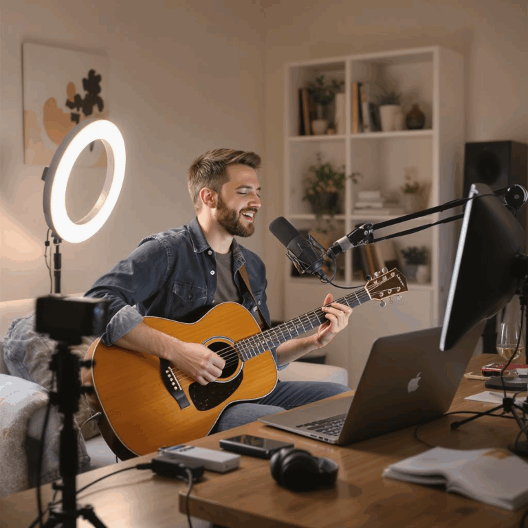 Beginner Streaming Guide for Musicians: Gear, Setup & Best Platforms featured image