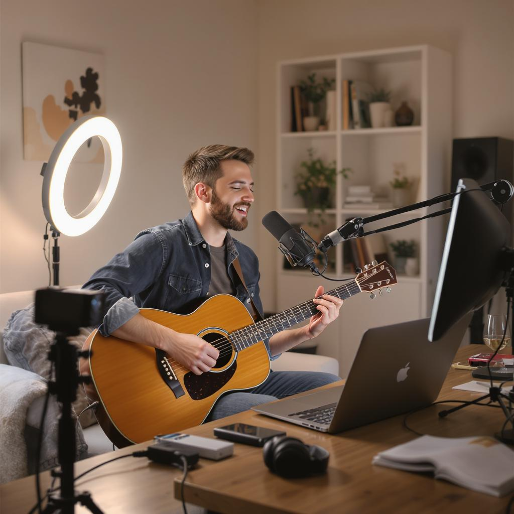 Beginner Streaming Guide for Musicians: Gear, Setup & Best Platforms featured image